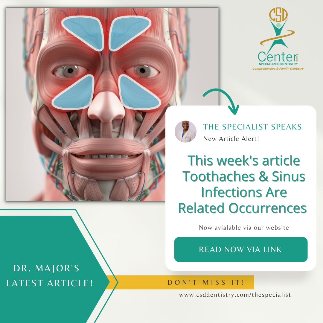 Toothaches & Sinus Infections Are Related Occurrences